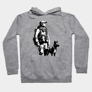 Banksy style hunter Hoodie